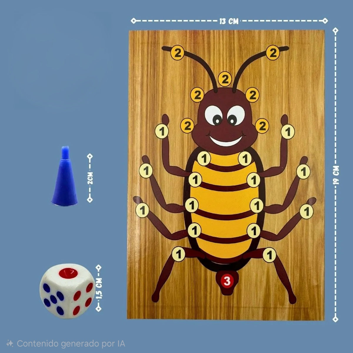 La cucaracha magnética